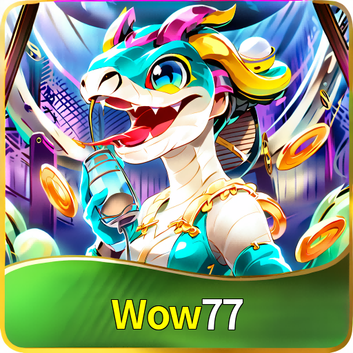 Imagem promocional da Wow77 mostrando a plataforma e suas vantagens